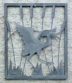 Wallhanging-No Egrets Grey